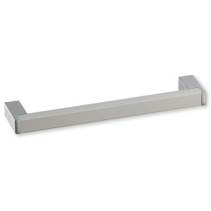Poignée de meuble cuisine aluminium forme rectangle
