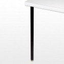 Pied de table rond chromé ou noir, différentes hauteurs, diamètre 35 mm