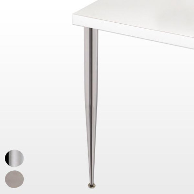 4 Pieds de table coniques - 710 mm