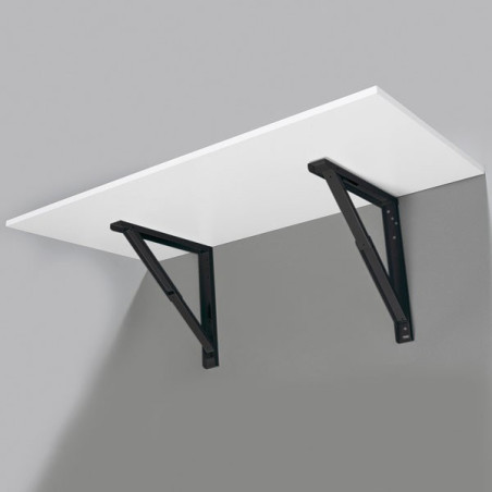 Support de table repliable - Noir