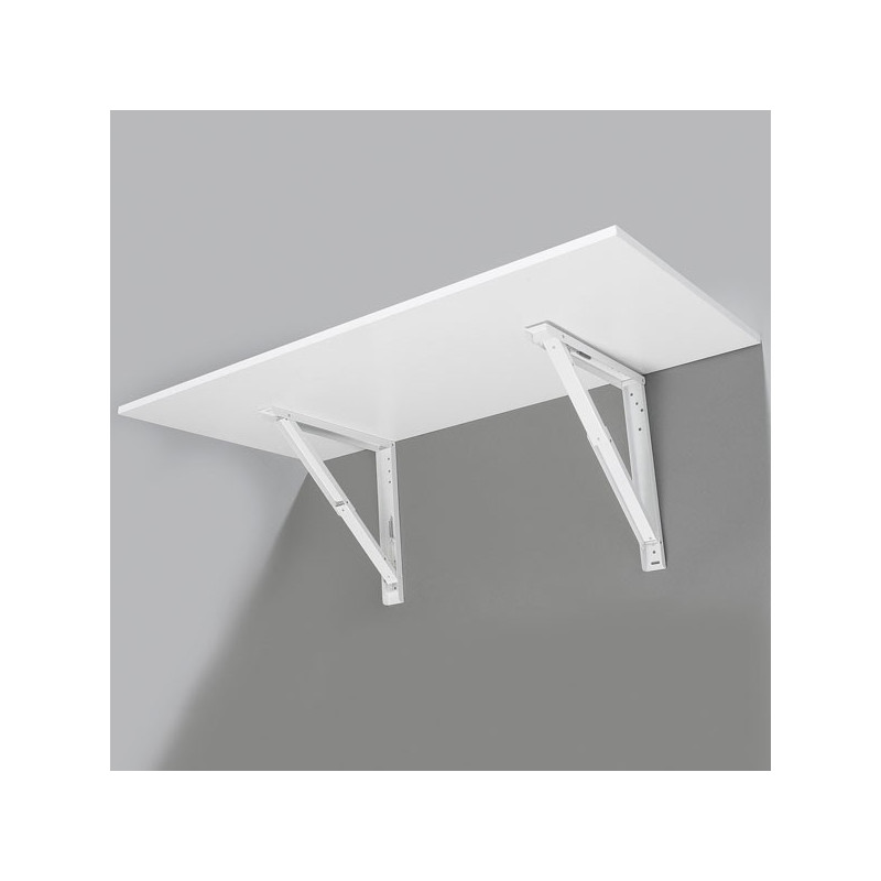 Support de table repliable - Blanc