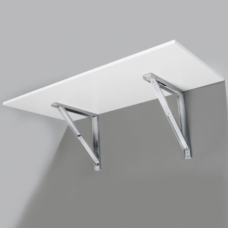 Support de table repliable - Gris