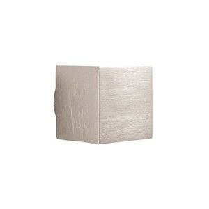 Bouton de meuble look inox cube