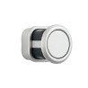 Bouton de meuble POUSSOIR - Look aluminium