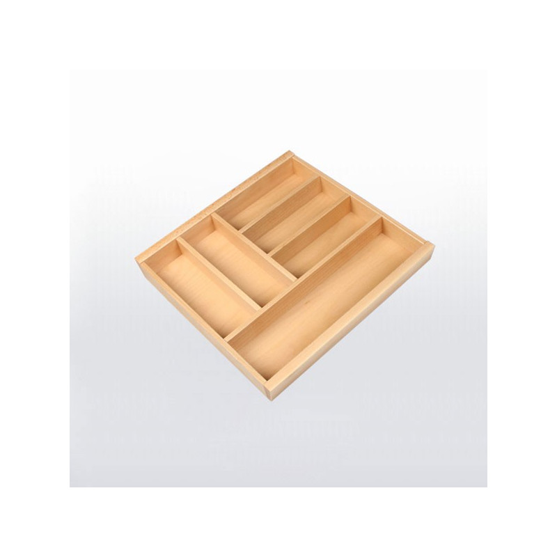 Range-couverts bois pour tiroir de 450 mm de large