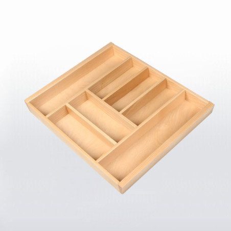 Range-couverts bois pour tiroir de 600 mm de large