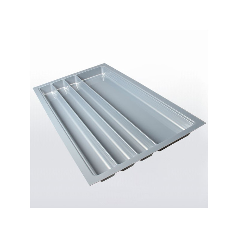 Range-couverts gris pour tiroir de 900 mm