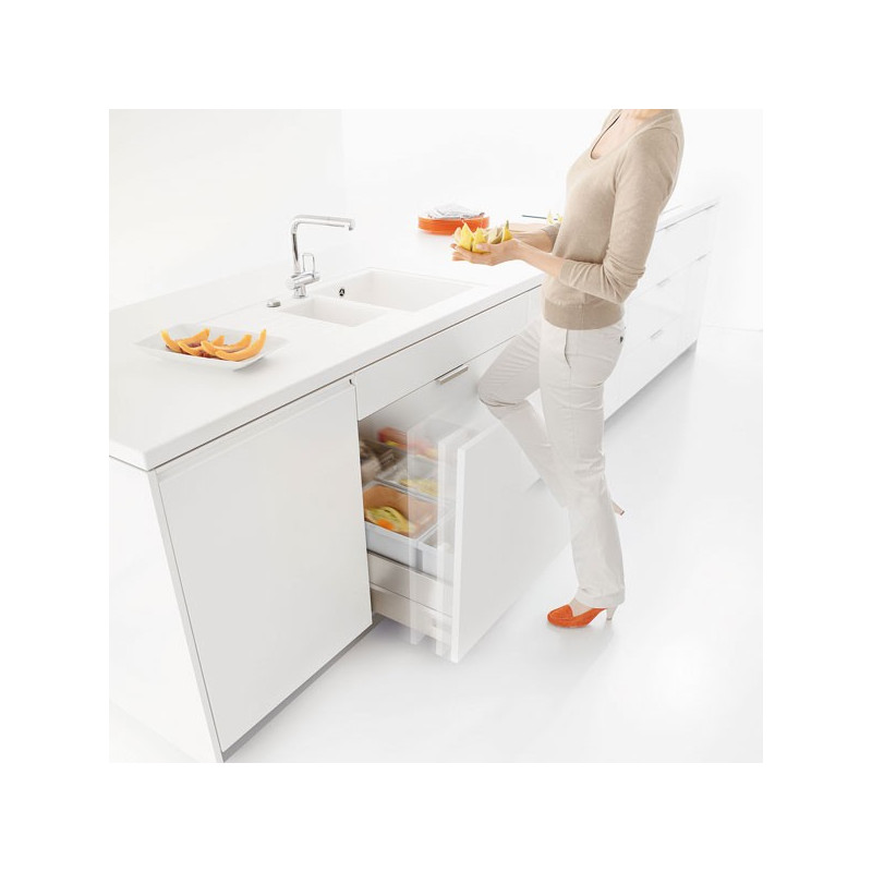 Système d'ouverture automatique de tiroir SERVO-DRIVE de Blum Système d'ouverture automatique de tiroir SERVO-DRIVE de Blum
