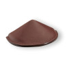 Poignée de meuble cuir CHINA - Marron foncé