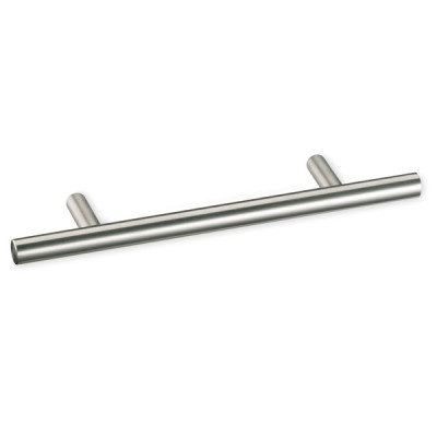 Poignée de meuble bâton Ø10 mm - Look inox