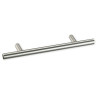 Poignée de meuble bâton Ø10 mm - Look inox