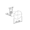 Bouton de meuble CISS - Look inox