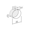 Poignée de meuble TIRETTE MARINE - Look inox