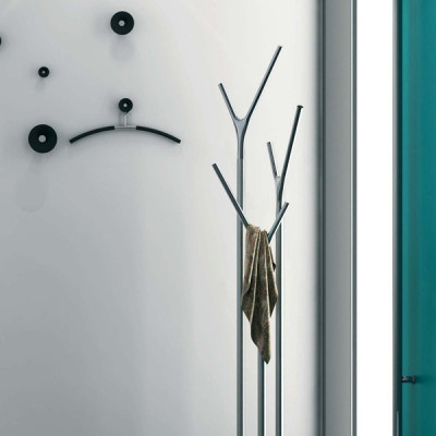 Patère inox LULU blanche de Frost