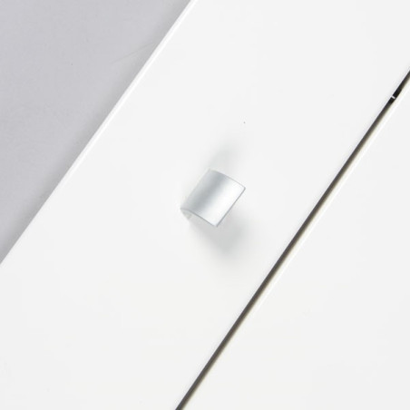 Bouton de meuble LANGUETTE - Look aluminium