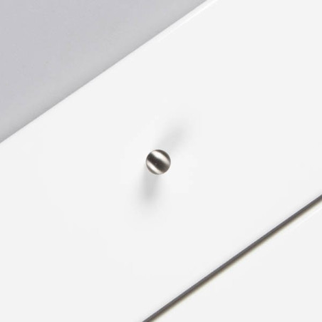 Bouton de meuble LONG CONIQUE - Look inox