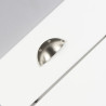 Poignée de meuble COQUILLE - Look inox