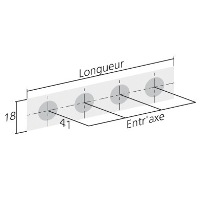 Poignée profil EDGE STRAIGHT - Look inox