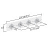 Poignée profil EDGE STRAIGHT de FURNIPART - Look inox