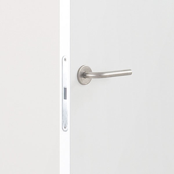 Serrure Magnétique Super Costaude Pour Porte – Force De Traction 40 Kg, En Inox Argenté