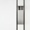Poignée coulissant carré inox