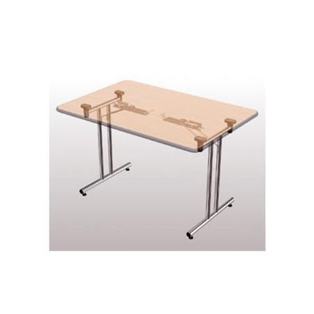 Set de pieds de table repliables - 707 mm