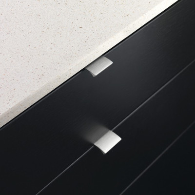 Poignée profil EDGE STRAIGHT de FURNIPART - Look inox