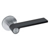 Poignée de porte OUTLINE - Noir / Look Inox