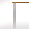 Pied de table carré - 870 mm