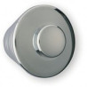 Bouton de meuble CONIQUE STRIE - Chromé