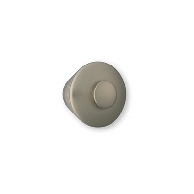 Bouton de meuble CONIQUE STRIE - Look inox