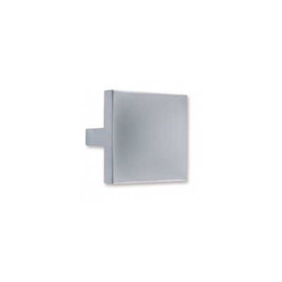 Bouton de meuble CARRE - Look aluminium