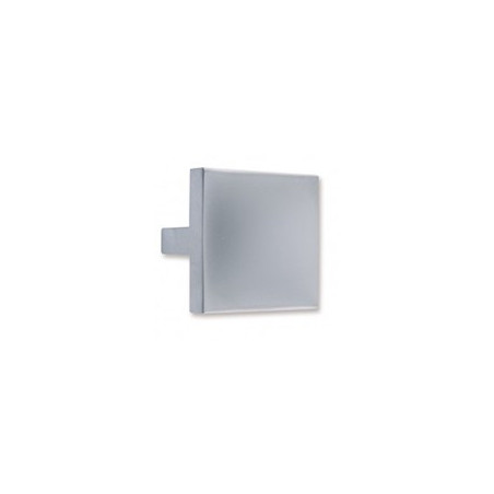 Bouton de meuble CARRE - Look aluminium