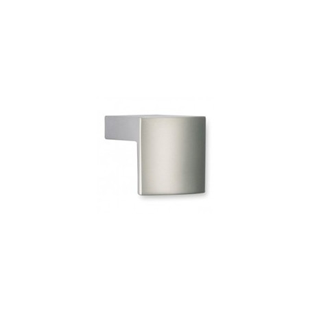 Bouton de meuble EQUERRE look aluminium