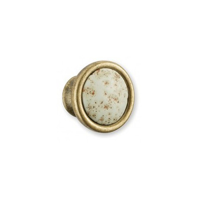 Bouton de meuble - Porcelaine bronzé