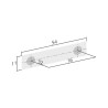 Bouton de meuble MERCURY de FURNIPART - Bronzé