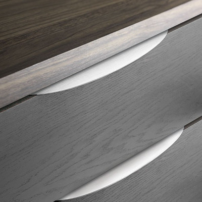 Poignée de meuble EDGE BOW - Look inox