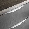 Poignée de meuble EDGE BOW - Look inox