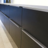Poignée de meuble TRIM - Look inox