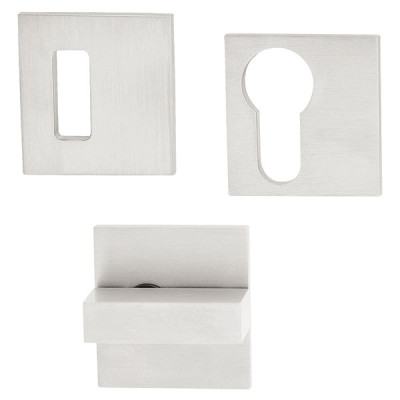 Poignée de porte SLIM - Look inox