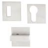 Poignée de porte SLIM - Look inox
