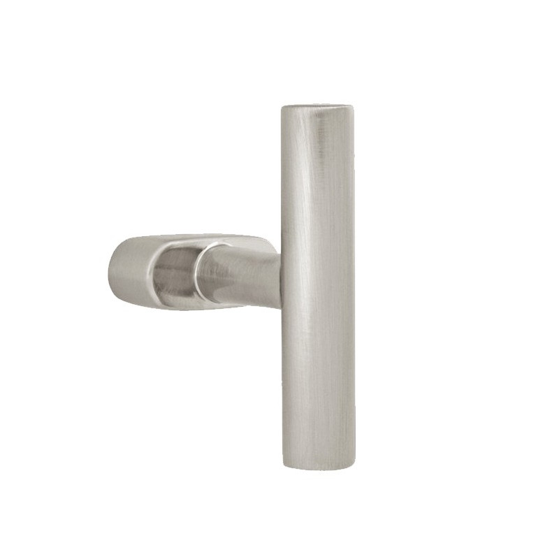 Bouton de meuble look inox forme bâtonnet TOM