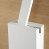 Barre de penderie escamotable premium pour caisson de meuble