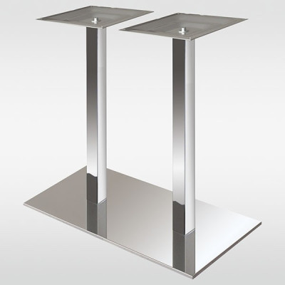 Pied de table central double - 730 mm