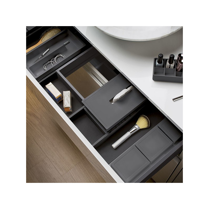 Range-accessoires pour tiroir sous-vasque SDB - Accessoires cuisines