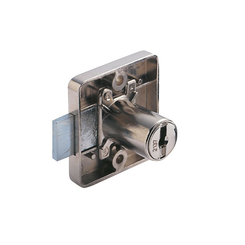 Serrure 1 point cylindre diamètre 16,5 mm
