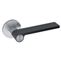 Poignée de porte OUTLINE - Blanc / Look Inox