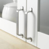 Poignée de meuble RIO - Look inox