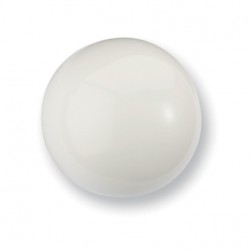 Bouton de meuble blanc forme boule en résine GLOBO