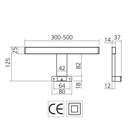 Spot LED de salle de bain SUMINO